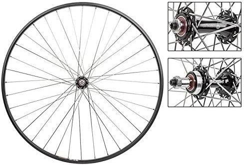 Wheel Master 700c Wheel Set - Sun M13, 5/6/7sp FW, Sealed QR, Black, 36H