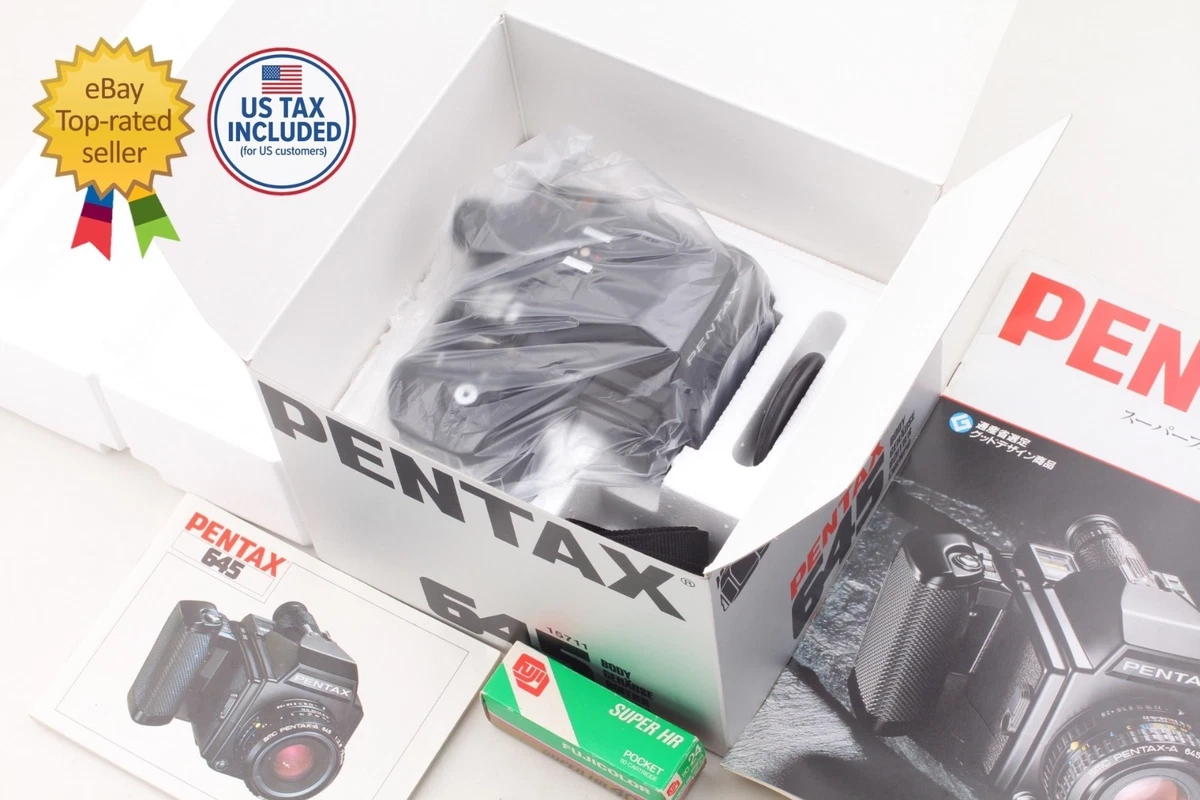 Appareil Photo Pentax 645 A + Objectif 45mm F2.8 - Dos 120 - Moyen Format