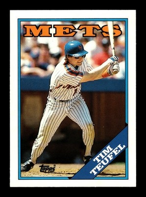 TIM TEUFEL   1988 Topps Collector's Edition Tiffany #508 New York Mets
