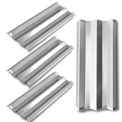 BLZ-32-064 Flame Tamer for Blaze Grills - 4 Pack Stainless Steel Heat Plates,...