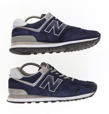 New Balance 574 Core Blue Herren Sneaker Wildleder Blau Gr. 44 Schuhe  Low-Top