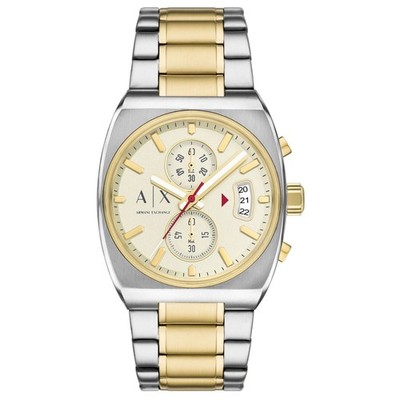Armani Exchange Men's Oliver Cream Dial Watch - AX2821