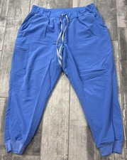 FIGS Technical Collection Jogger Scrub Pants Drawstring Pockets 3XL