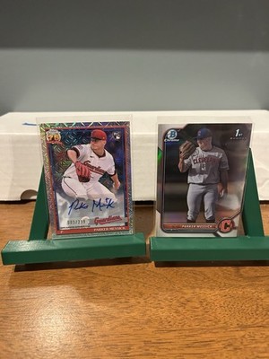 Parker Messick: 2026 Topps Series 1 Auto /299 #91C-64, 2022 1st Bowman Refractor
