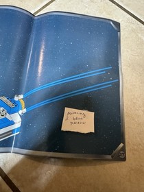 LEGO Star Wars 7161 Gungan Sub Box & Manual Incomplete. Read Please.