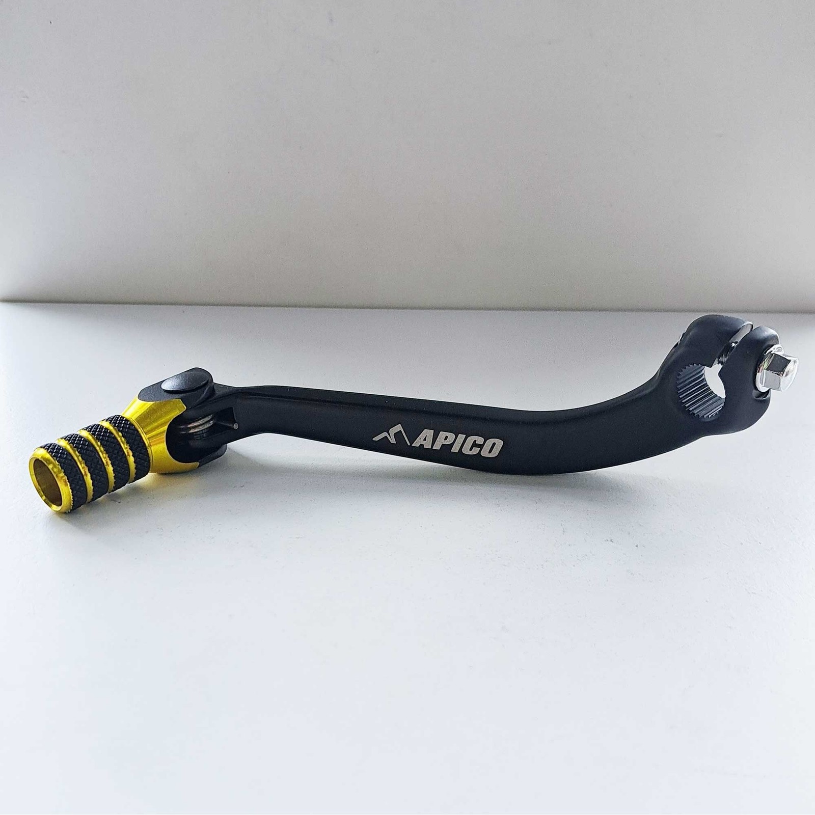Apico - Gear Lever - Elite - RMZ250 07-26 - Black w/Yellow