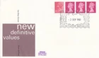 11.5p Coil 2.5p 3p GB PO FDC Windsor 1989 (134906)
