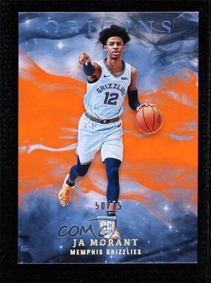 2019-20 Panini Origins Orange 50/75 Ja Morant #70 Rookie RC 0c6