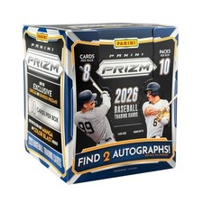 2026 PANINI PRIZM BASEBALL HOBBY PREFERRED BOX SEALED 2 AUTOS WITH FREE SHIPPING
