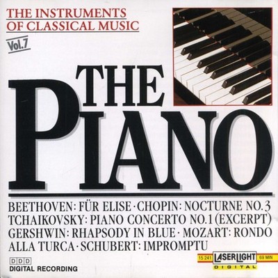 Various Inc. Jeno Jando - Instruments of Classical Music : Piano-Vol. 7 VGC LOOK