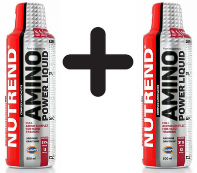 2 x Nutrend Amino Power Liquid - 500 ml. (31,00 EUR/L)