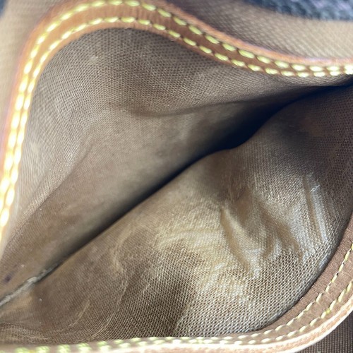 Louis Vuitton Monogram Speedy 25 Leather Fabric Brown Handbag 3139 - Afbeelding 21 van 23