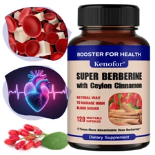 Super Berberine with Ceylon Cinnamon High Abosorption For Blood Sugar Immune