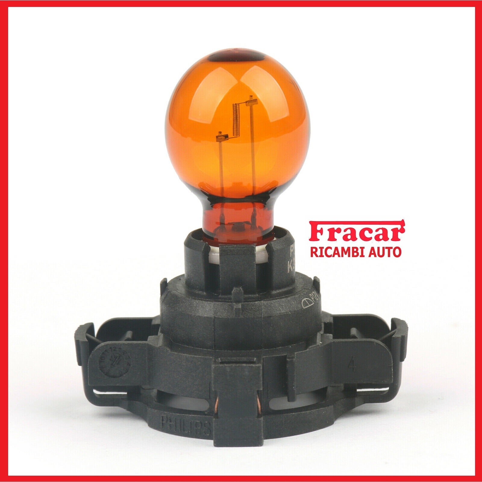 Blister 2 Lampade Invisibili CROMATE T10 (WY5W) 12V/5W Frecce Laterali - Foto 3
