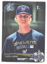 2017 Bowman Draft Caden Lemons #BDC-66 Chrome