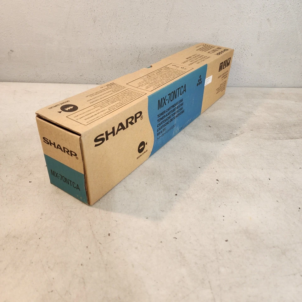 Sharp MX-70NTCA Cyan Toner Genuine New OeM Boxed free ship - Image 3 of 4