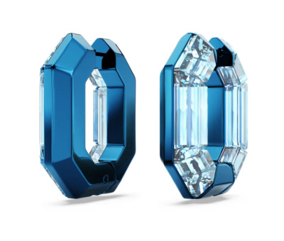 Swarovski 5696038 Creolen Lucent achteckige Form klein blau