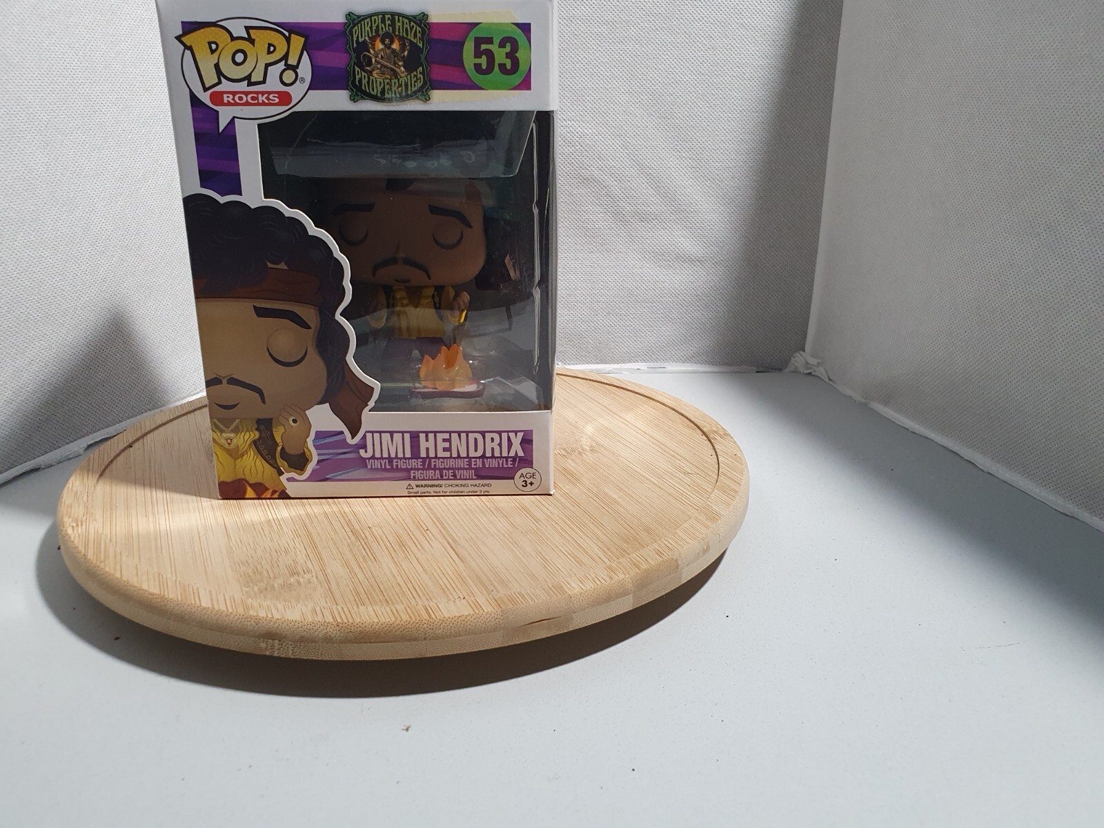 Pop! Rocks Purple Haze Properties Jimi Hendrix Vinyl Figure #53