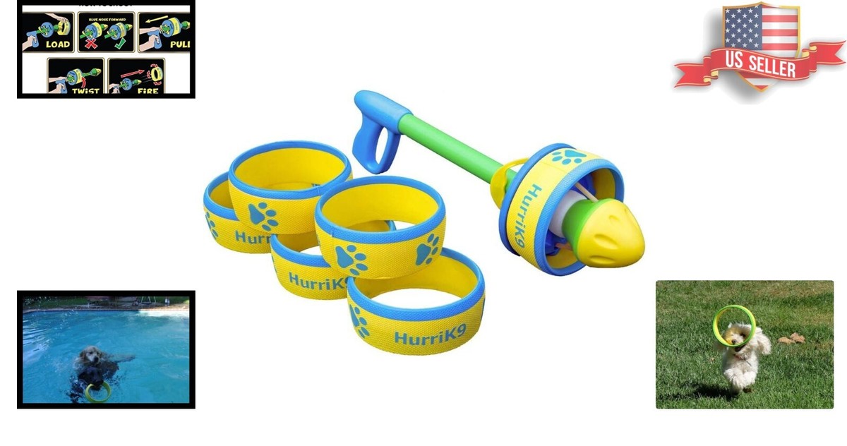 Maximize Dog Playtime with Safe and Durable Ring Launcher Starter