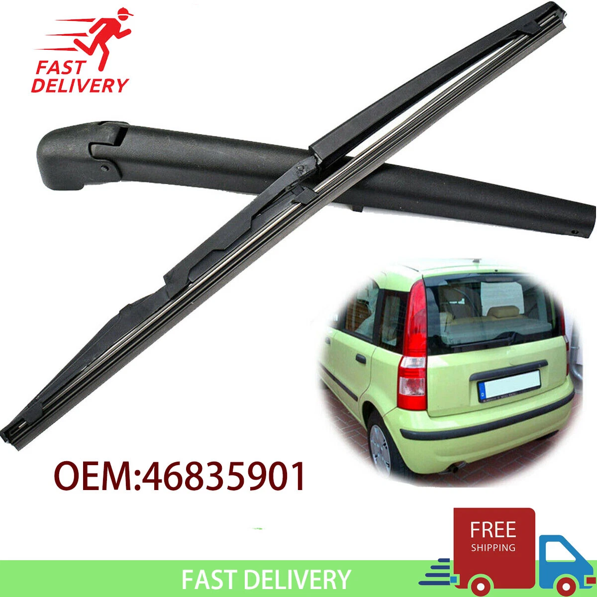 Fiat panda 2024 windscreen wipers