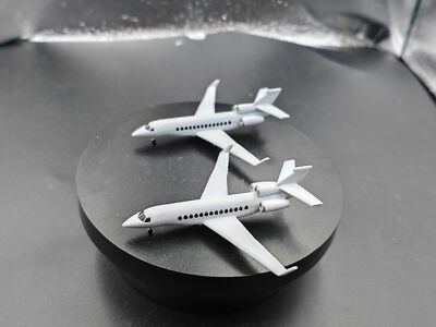 1/350 Dassault Falcon 7X aircraft model 2pcs