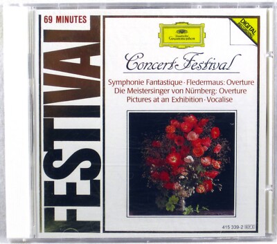 DGG Concert Festival BOHM BERNSTEIN (CD 1984, GERMANY Full Silver) 415 372-2 NM-