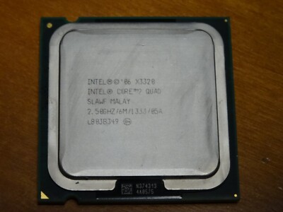 Intel Xeon X3320 SLAWF Quad Core CPU 4x 2.50GHz 1333MHz 6MB Sockel 775 64-bit