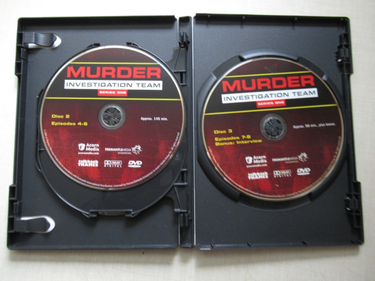 Murder Investigation Team, Series One, 3 DVD's | eBay