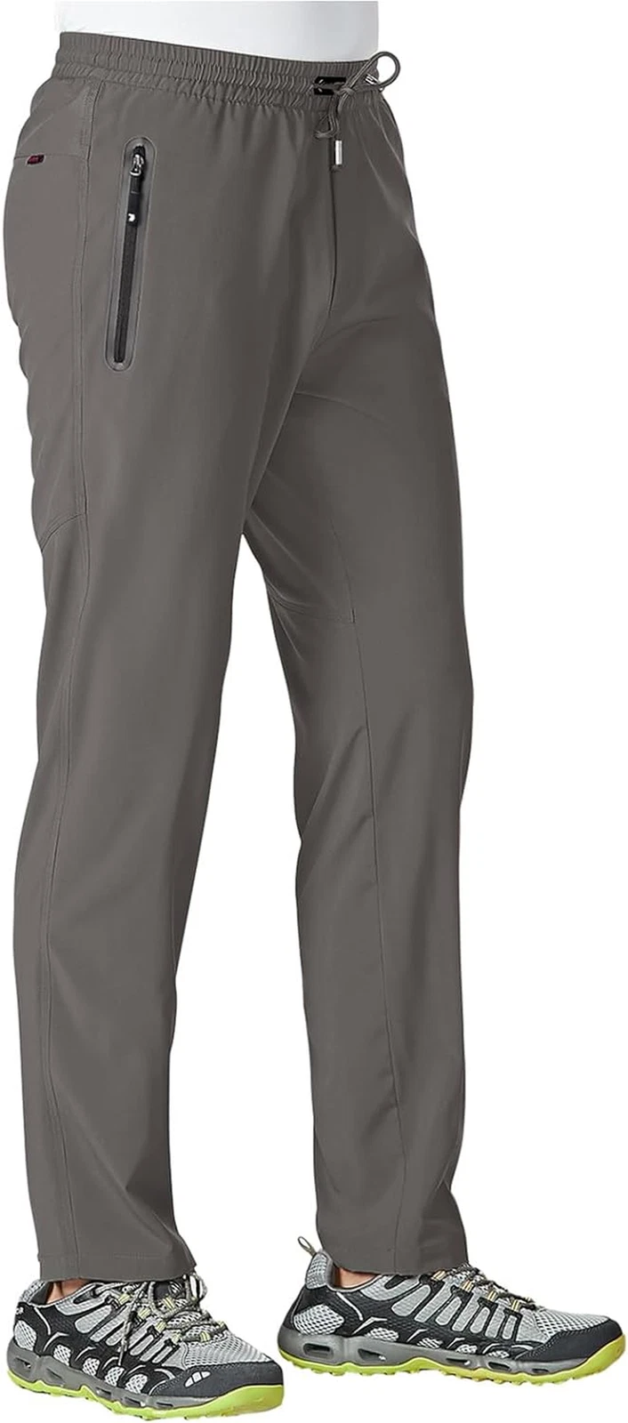 Men'S Lightweight Hiking Travel Pants Breathable Athletic Fishing Active Joggers