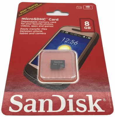 Card memory micro sdhc,8gb sdsdq-008g-a11m (619659052249)