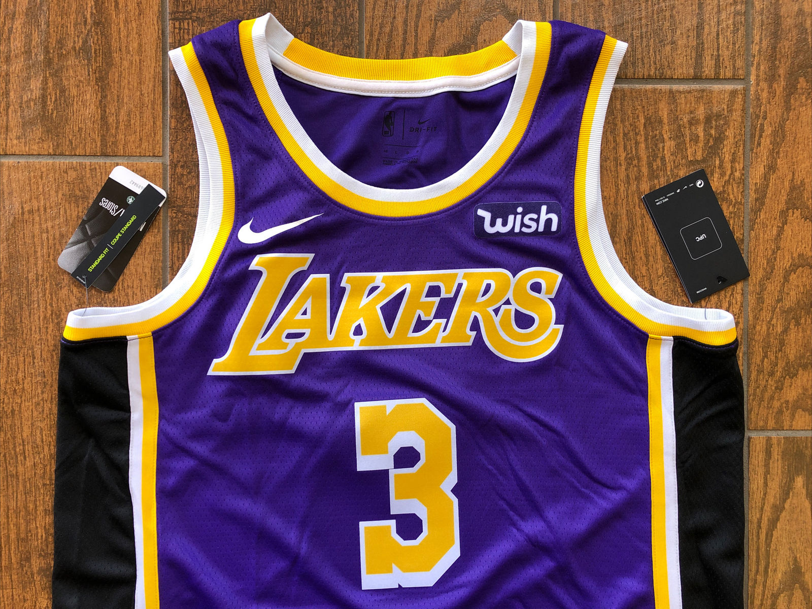 NIKE NBA LOS ANGELES LAKERS ANTHONY DAVIS CITY EDITION SWINGMAN