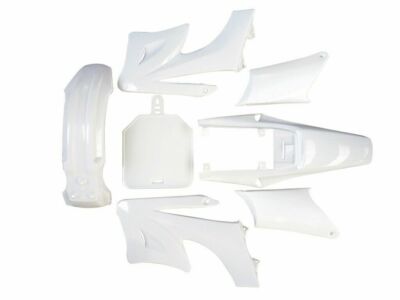 ARLI 白鳥 プラスチックファン Apollo Orion White Plastics Fender Faring Dirt Pit Bike RFZ 125cc