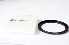 Sensei Pro 67-77mm step up ring aluminum knurled, Unused in Case