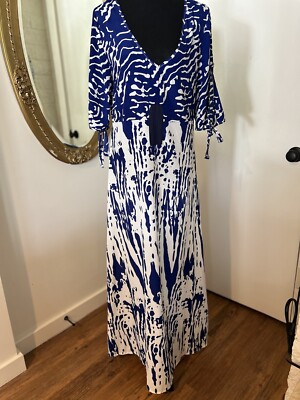 chinese dress ladies Vintage 1960s Halter Dress, Floral Maxi Dress, Ruffle Cotton Sundress main image 1