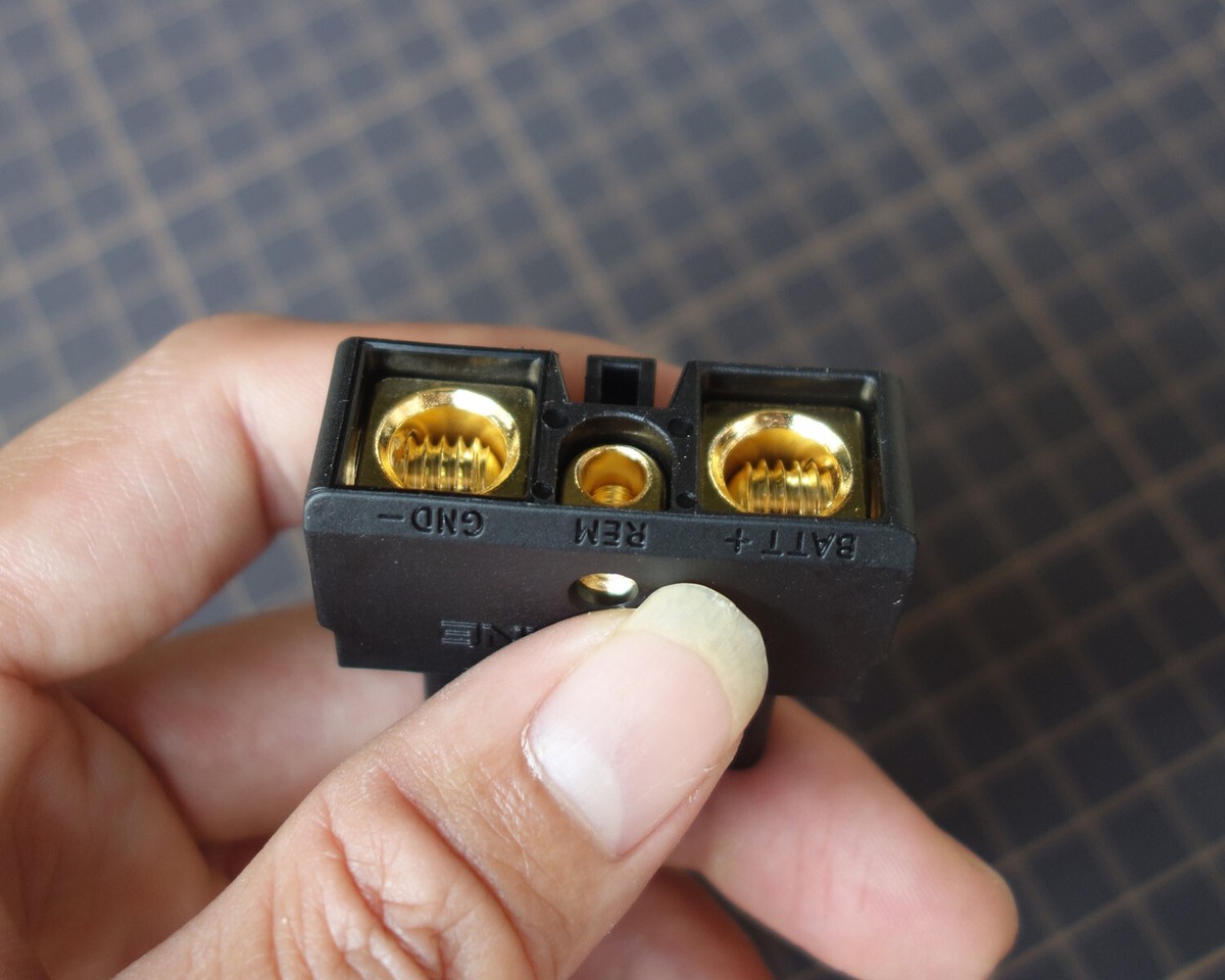 Power Battery Connector Speaker Plug For Alpine PDX-F6 PDX-F4 PDX