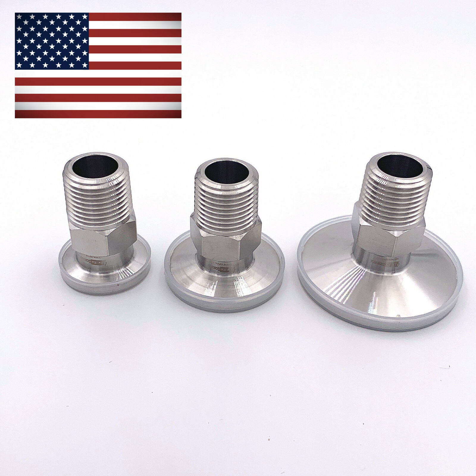 KF-25 to KF-40 Vacuum Reduced Tee Stainless | LoCo Science KF-25 to KF-40 Vacuum Reduced Tee Stainless | LoCo Science