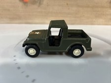 Vintage TootsieToy Army Jeep Truck #3 Made In USA
