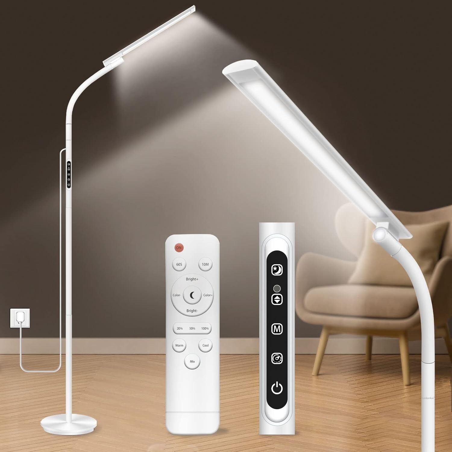Lampe SAD contre la fatigue hivernale et le manque de soleil 10000 lux