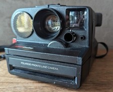 Polaroid Pronto Land Camera Sonar OneStep UNTESTED, Polaroid 600 Film Included