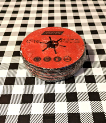 Norton 99054 C-16 Fastcut SC Coarse Grit Fiber Disc 4-1/2'' x 7/8'' (Package of 5)