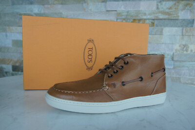 TOD`S TODS EU 40,5  6,5 Schnürschuhe Stiefeletten Schuhe kamel NEU ehemUVP 480  