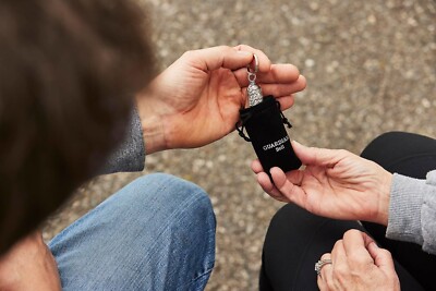 Campanella Moto Guardian Bell Guardian Bell Animals Good Luck Bell W/Keyring & Black Velvet Gift Bag | Motorcycle Bell | Lead-Free Pewter | Made In USA, Ladybug, 1.75 Portachiavi Moto - Foto 12