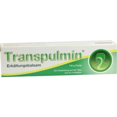MEDA PHARMA GMBH & CO. KG TRANSPULMIN Erkältungsbalsam 100 g PZN 00616824