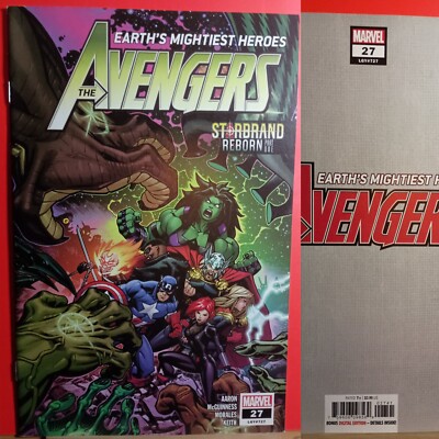 2020 Marvel Comics Avengers 27 Ed McGuinness Retailer Exclusive Cover D Variant 