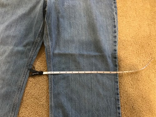 Carhartt Blue Jeans, 44 by 32, Relaxed Fit - Picture 5 of 5