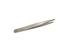 Micro Slant Stainless Steel Tweezer - BB EL-199 - Bianco Brothers