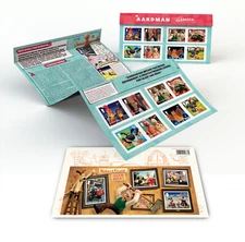 Official Aardman Classics Stamps- Presentation Pack . Aardman Collectable Gift.