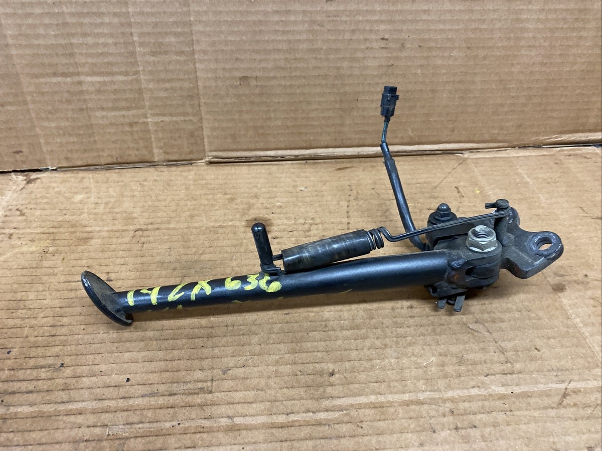 サイドスタック　4/4 2014 Kawasaki Ninja ZX6R sidestand, kickstand assembly, OEM
