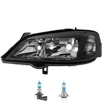 Halogen Scheinwerfer Links H7 FüR Opel Astra G Cabriolet CC Coupe Inkl. Lampen
