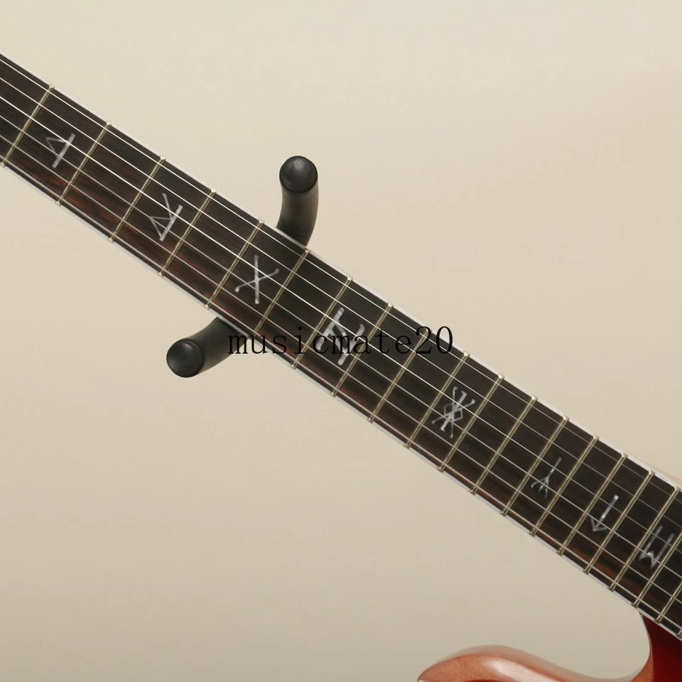 Guitarra Eléctrica Audio Nomad Personalizada Cocobolo Herrajes Negros Pastillas 2H Foto 3 de 4